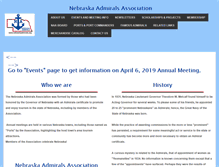 Tablet Screenshot of nebraskaadmirals.org